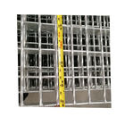 قضبان الفولاذ المطلية بالألواح الفولاذية المشابك الملحومة تكنيك 30 * 30 شبكة